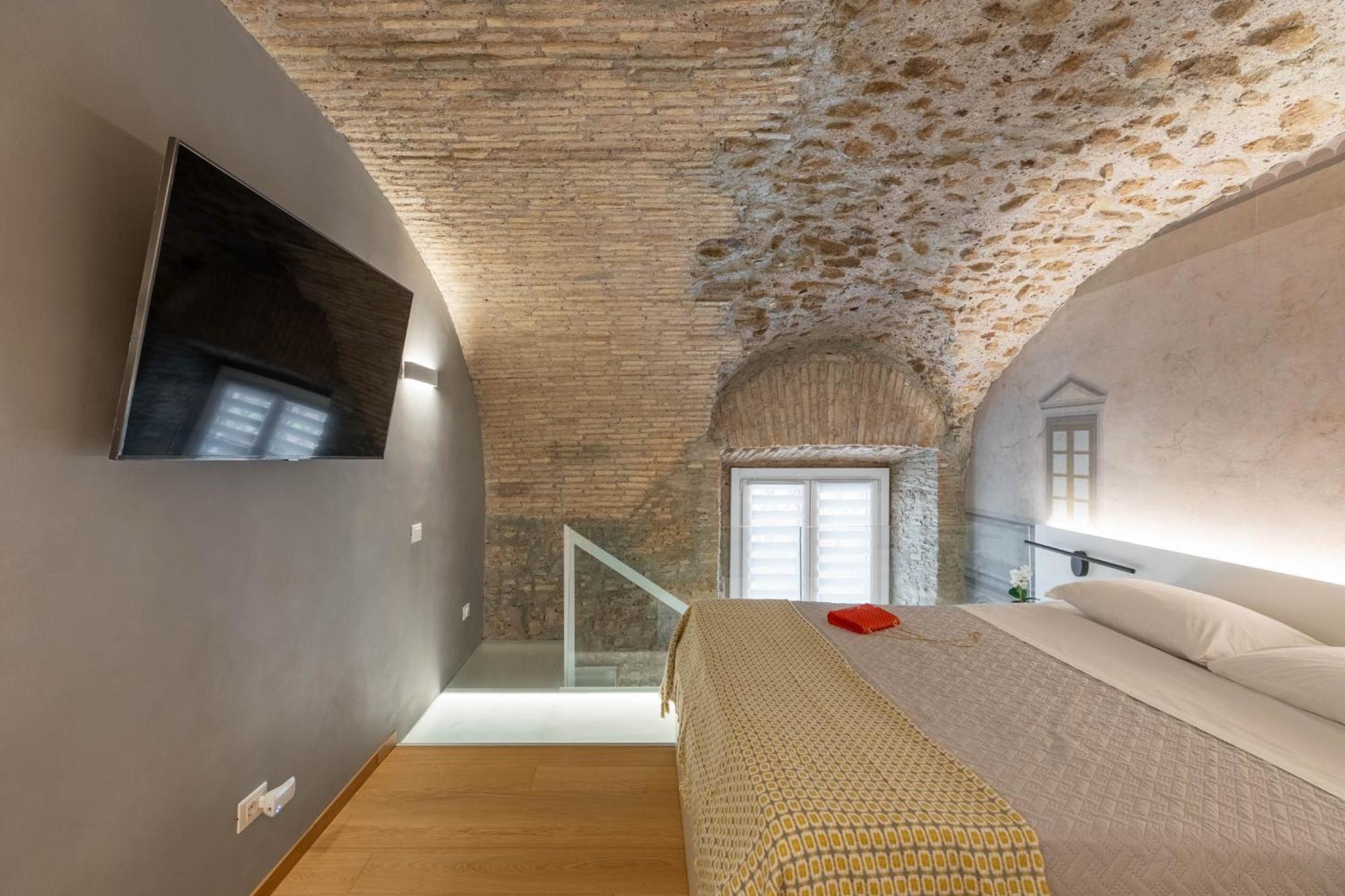 شقة Iflat Glass And Stone Loft روما المظهر الخارجي الصورة