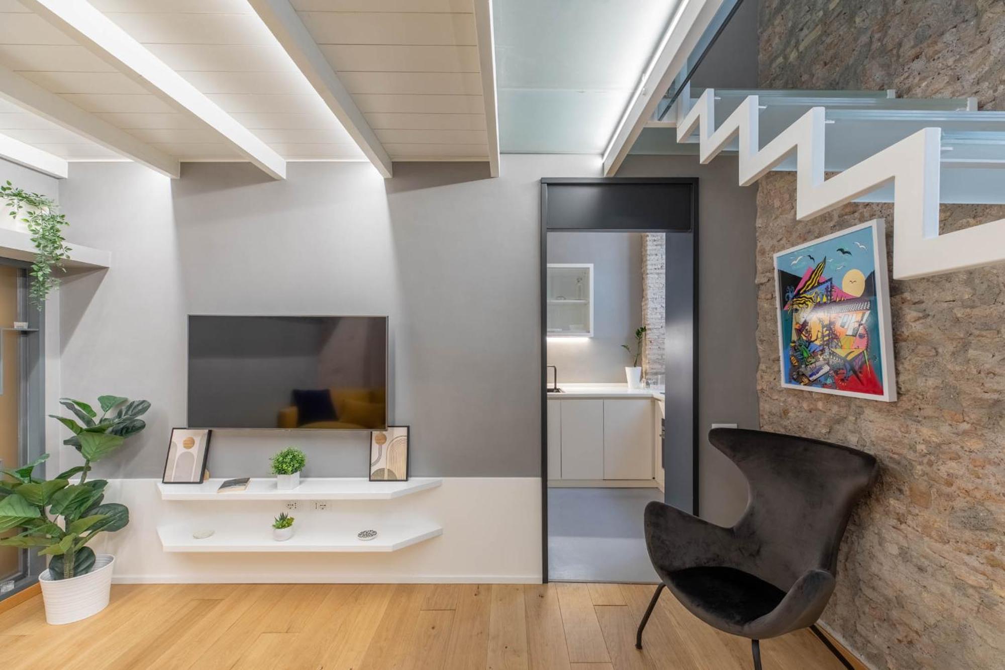 شقة Iflat Glass And Stone Loft روما المظهر الخارجي الصورة