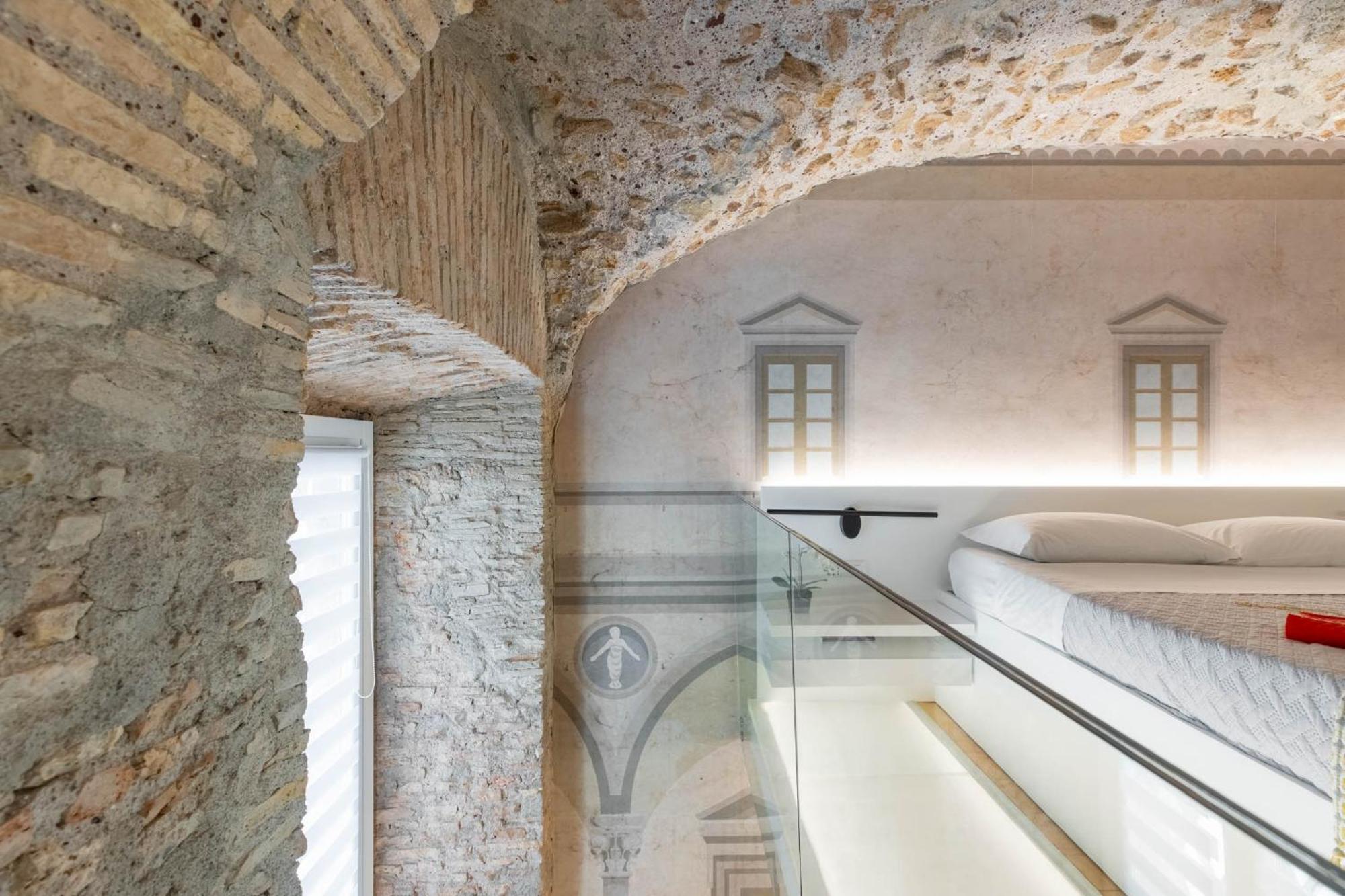 شقة Iflat Glass And Stone Loft روما المظهر الخارجي الصورة